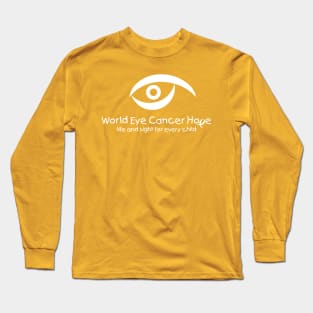 WE C Hope White Logo Long Sleeve T-Shirt